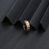 Real Gold Plated Sparkle Croissant Ring For Women By Accessorize London Extra Small