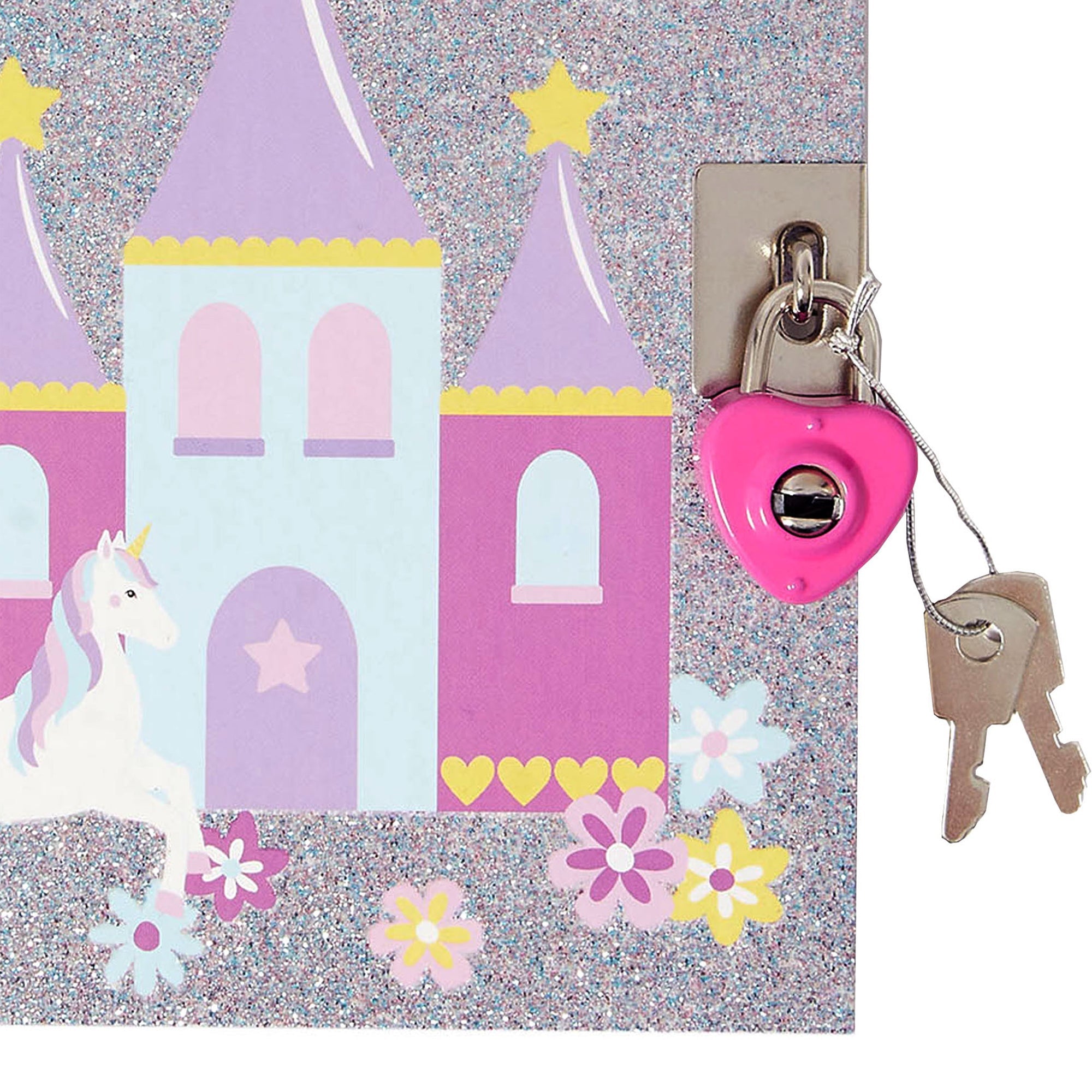 Accessorize London Girl's Magical Kingdom Lockable Journal Diary