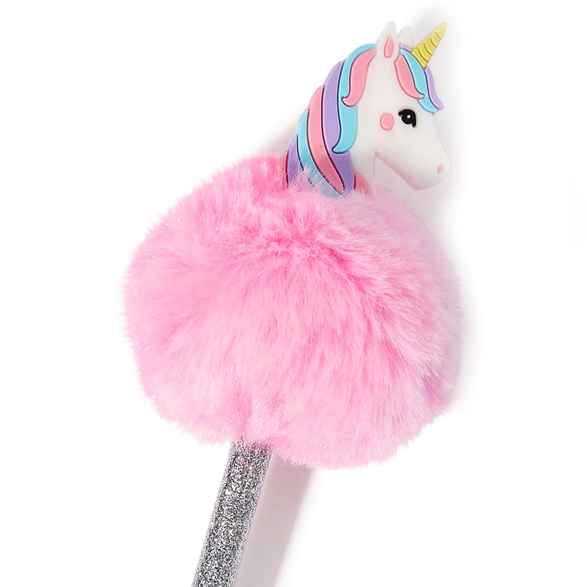 Accessorize London Girl's Unicorn Pom Pencil