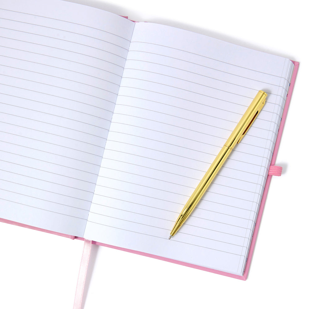 Accessorize London Girl's Pink Sausage Dog Notebook Set Of 2