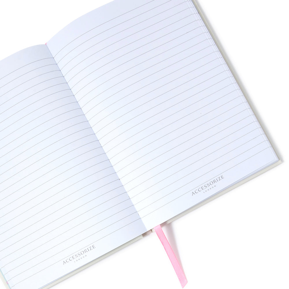 Accessorize London Girl's Multi London Print Hardback Notebook