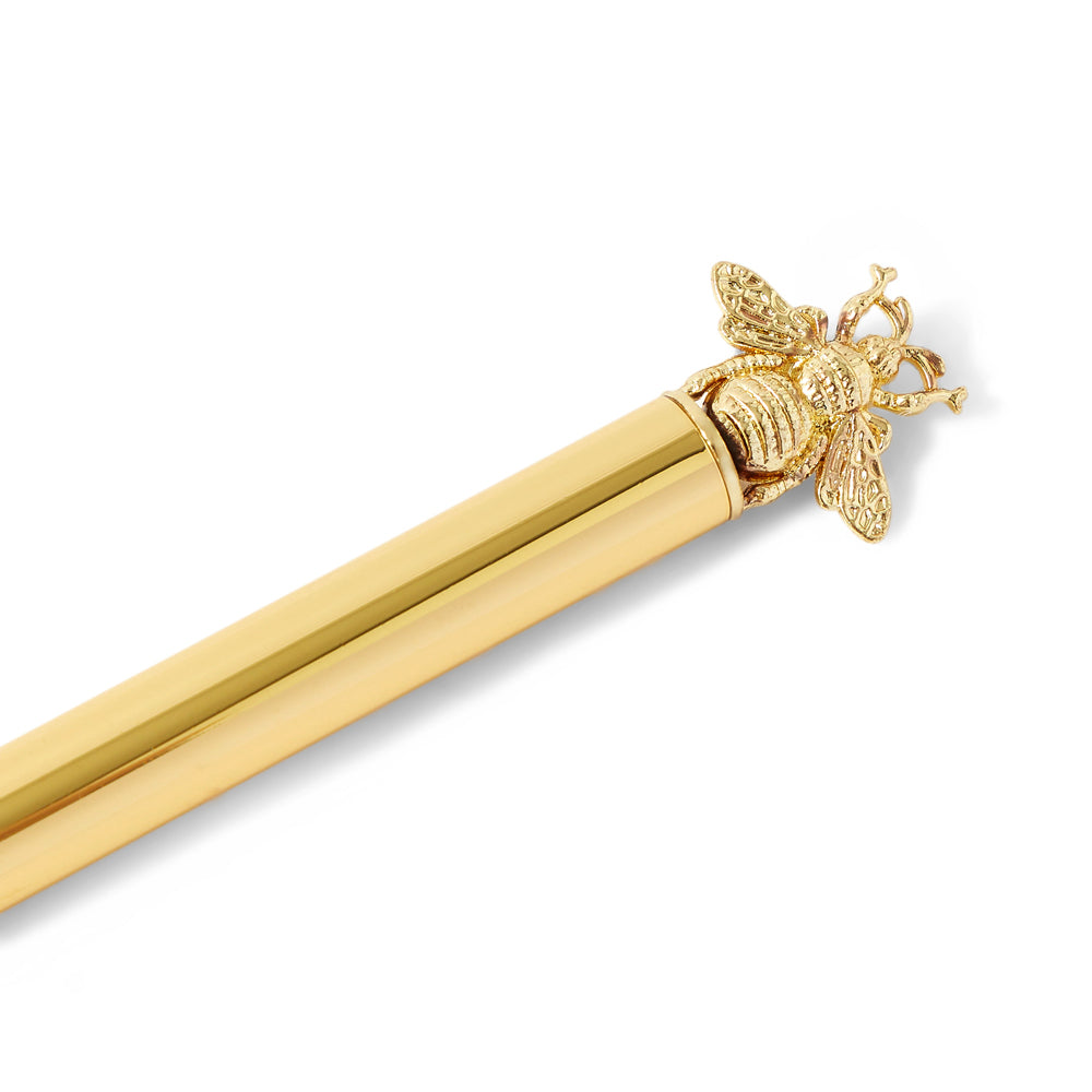Accessorize London Girl's Gold Bee Pen
