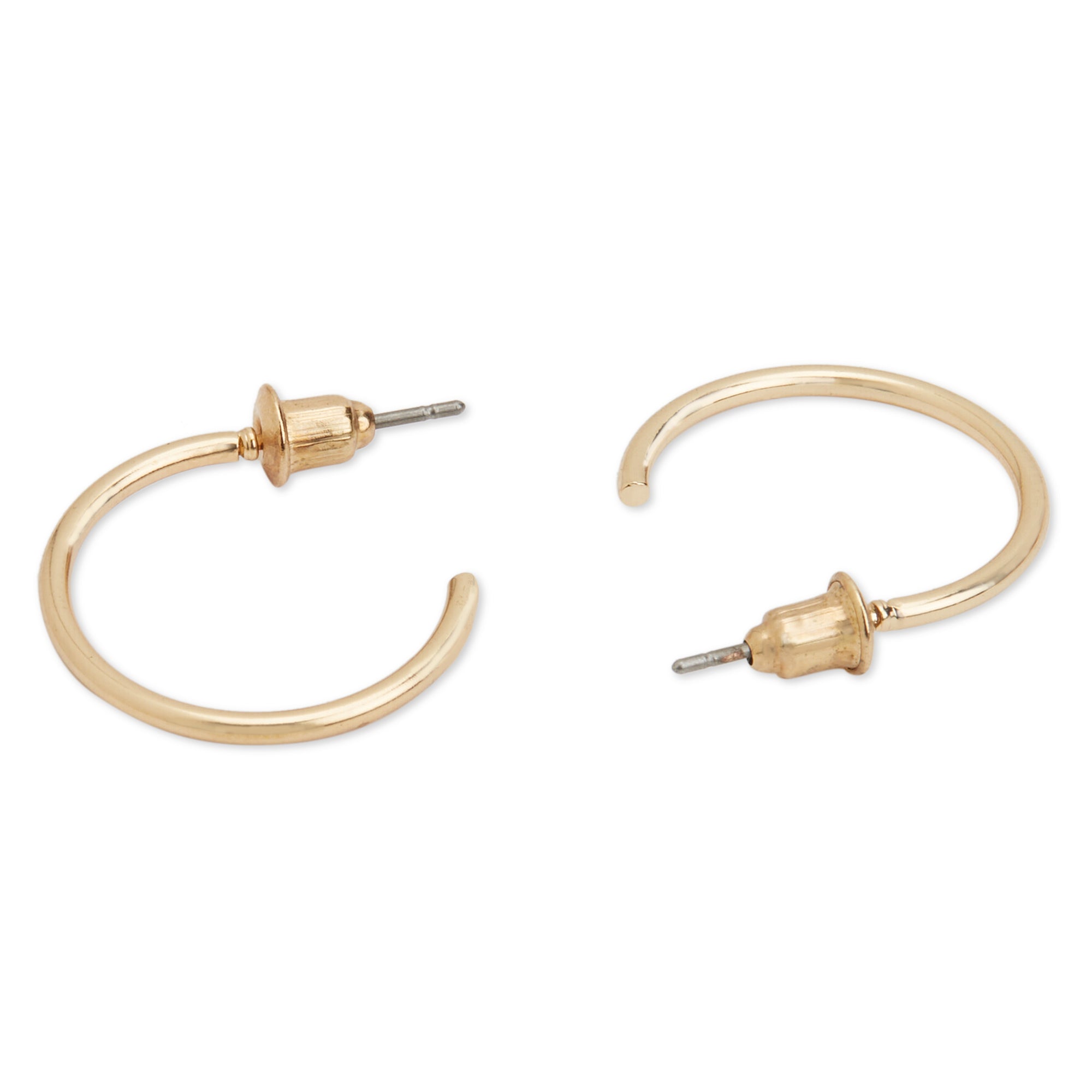 Accessorize London Women's Gold Set of 10 Stud And Hoop Earring