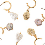 Accessorize London Women's pearl Drop Earrings Set of Three