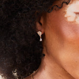 Accessorize London Women's Crystal Short Drop Earring