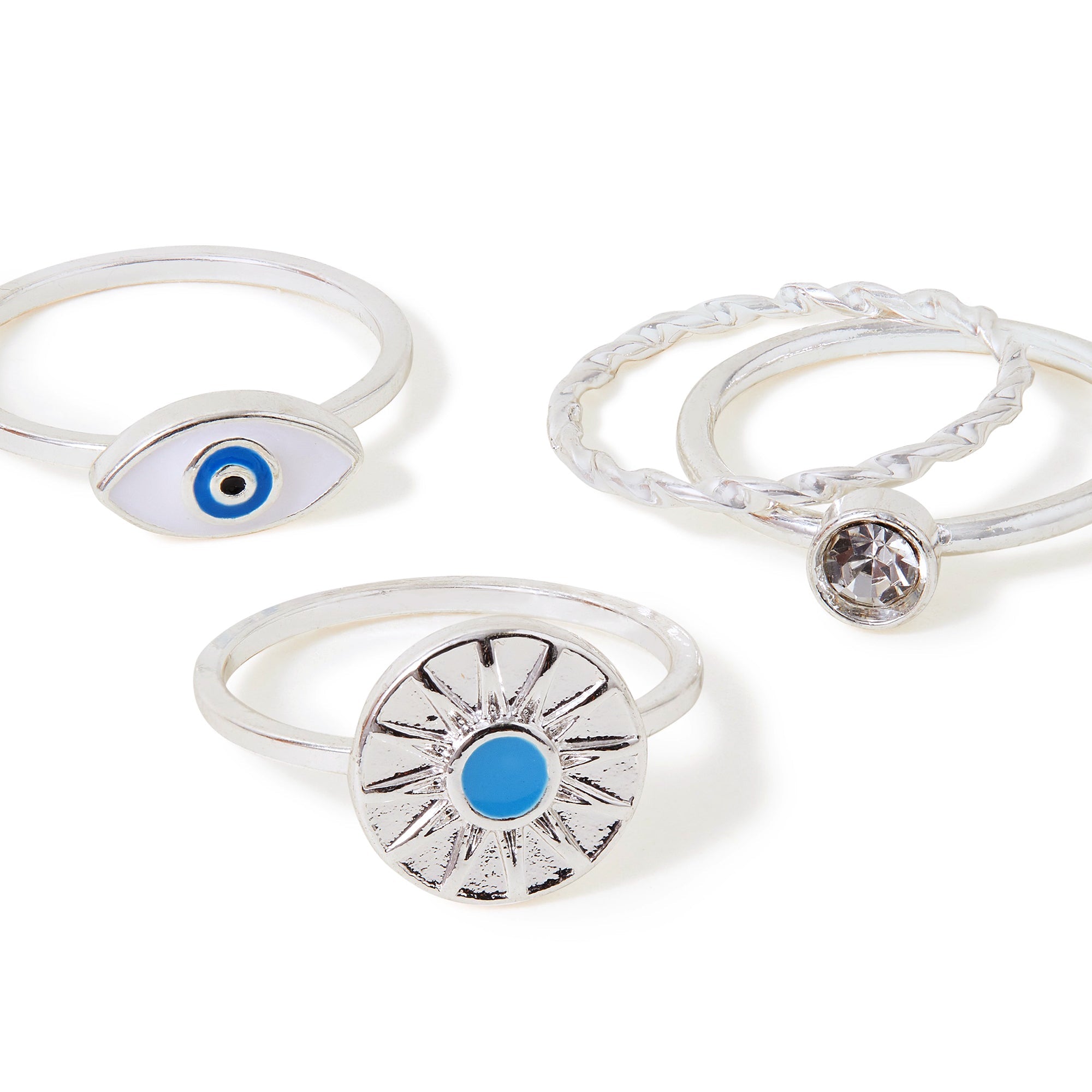 Basic Evil Eye Ring - Authentic Blue - Evil Eyes India