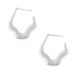 925 Pure Sterling St Silver Plated Bubble Hoops For Women By Accessorize London