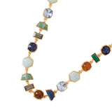 Accessorize London Women's Multi Eclectic Mixed Stones Necklace