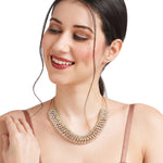 Accessorize London Women's Green Sparkle Bead Collar Necklace