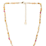 Accessorize London Women's Short Pink Beaded Necklace