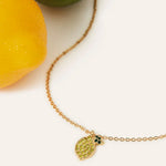 Accessorize London Women'S Yellow Lemon Pendant Necklace