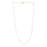Real Gold Plated Pearl Z Pearl Long Necklace