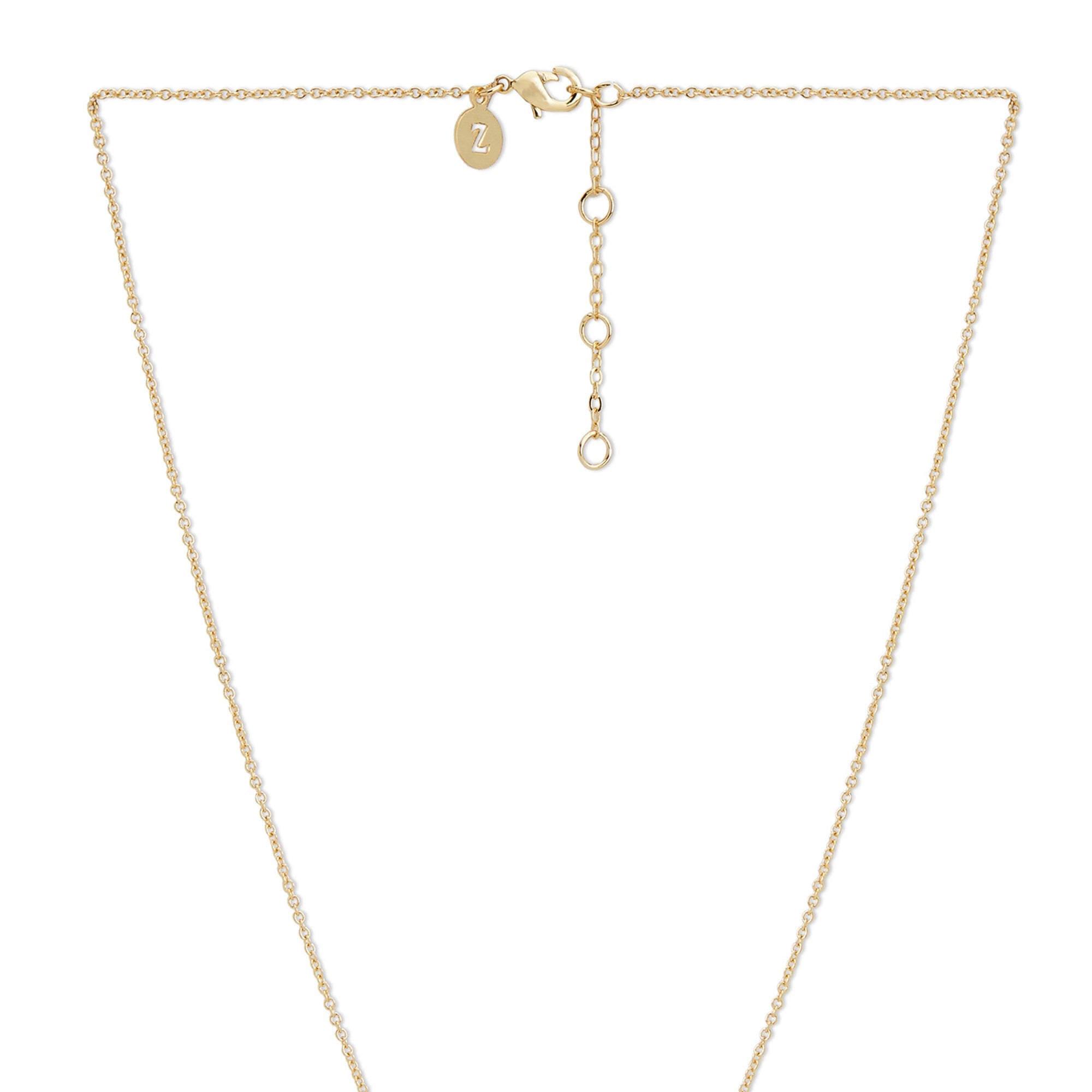 Buy Z Green Onyx Gemstones Facet Necklace - Accessorize India