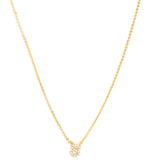 Real Gold Plated Gold Z S Sparkle Initial Pendant Necklace