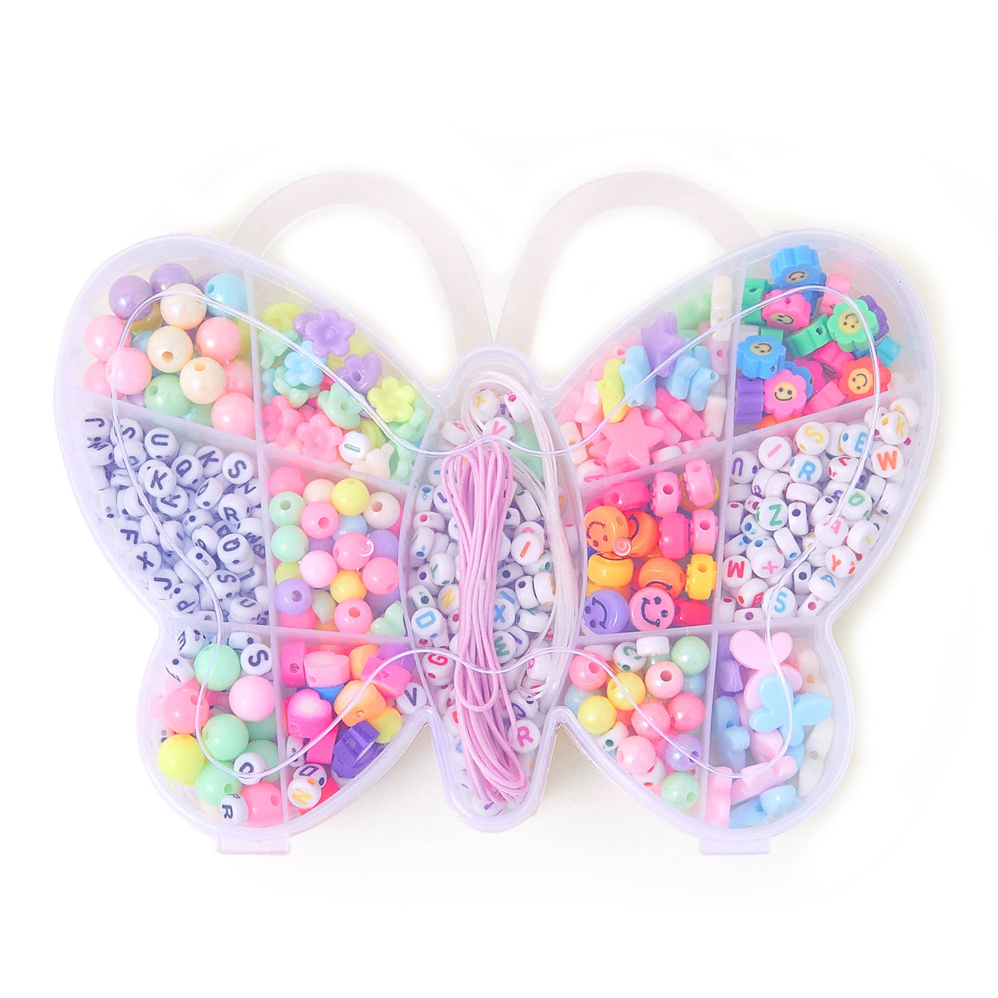 Accessorize London Girl's Butterfly Myo Beaded Jewellery Set
