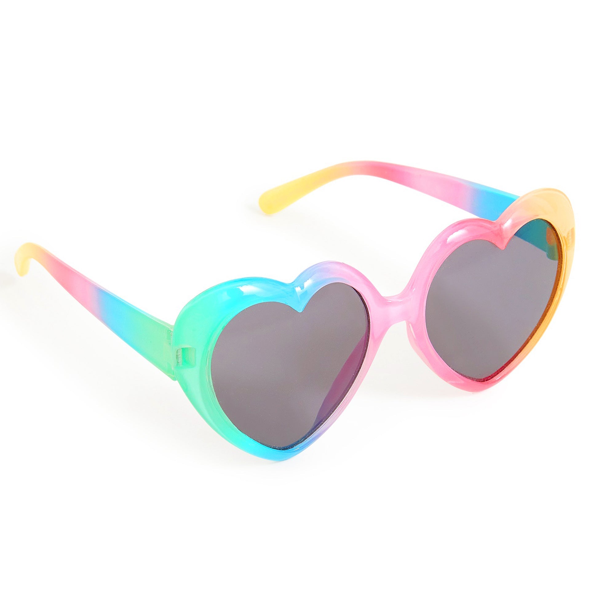 Women's Rimless Metal Heart Novelty Sunglasses - Wild Fable™ Blue : Target