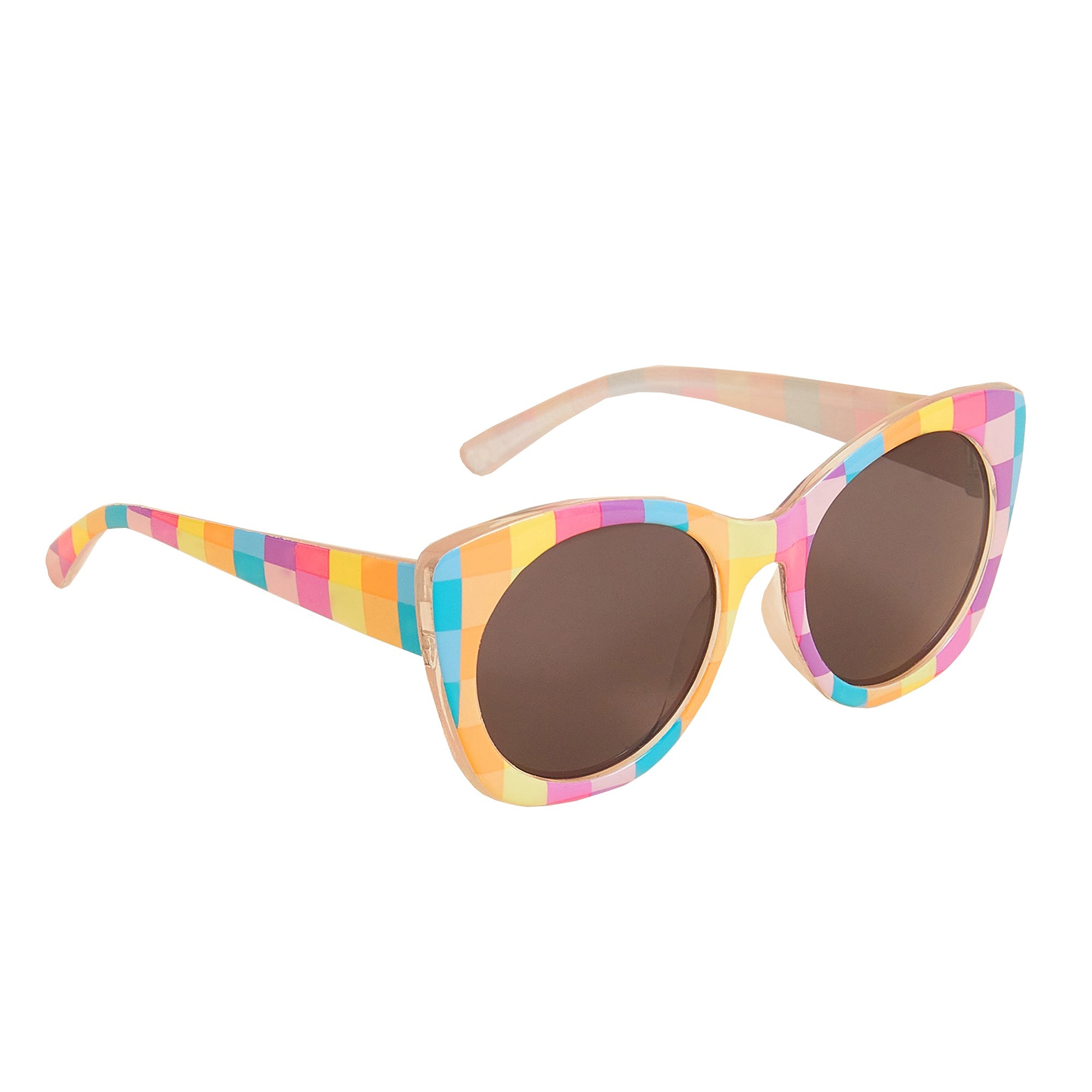 Accessorize London Girl's Check Sunglasses
