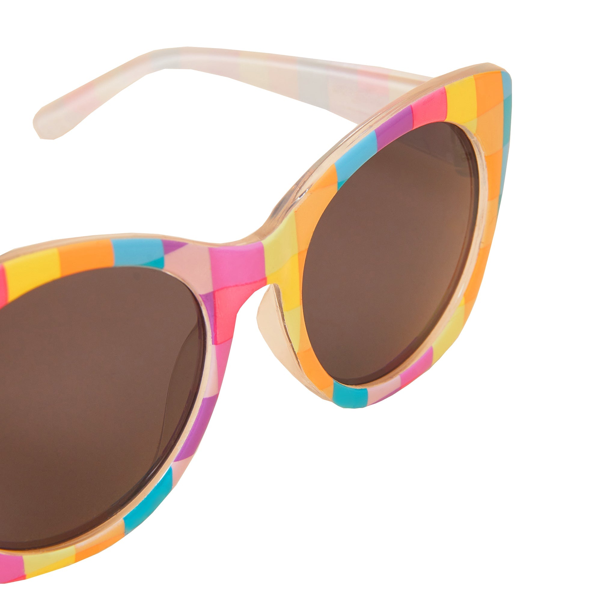 Accessorize London Girl's Check Sunglasses