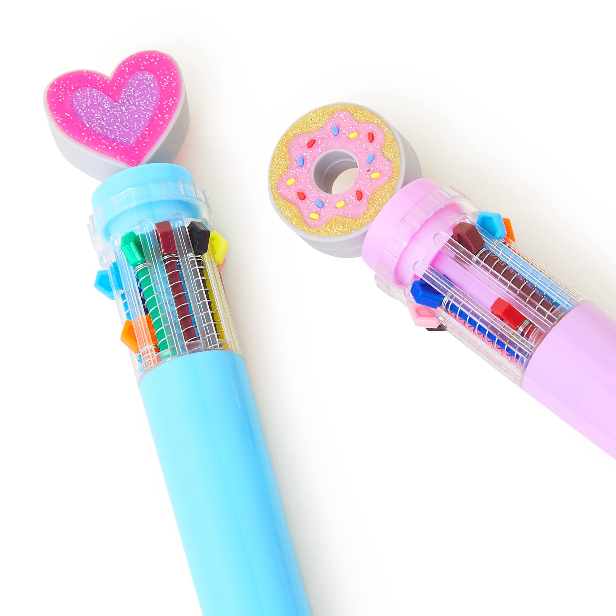 Accessorize London Girl's Set of 2 Mini 10 Colour Pens