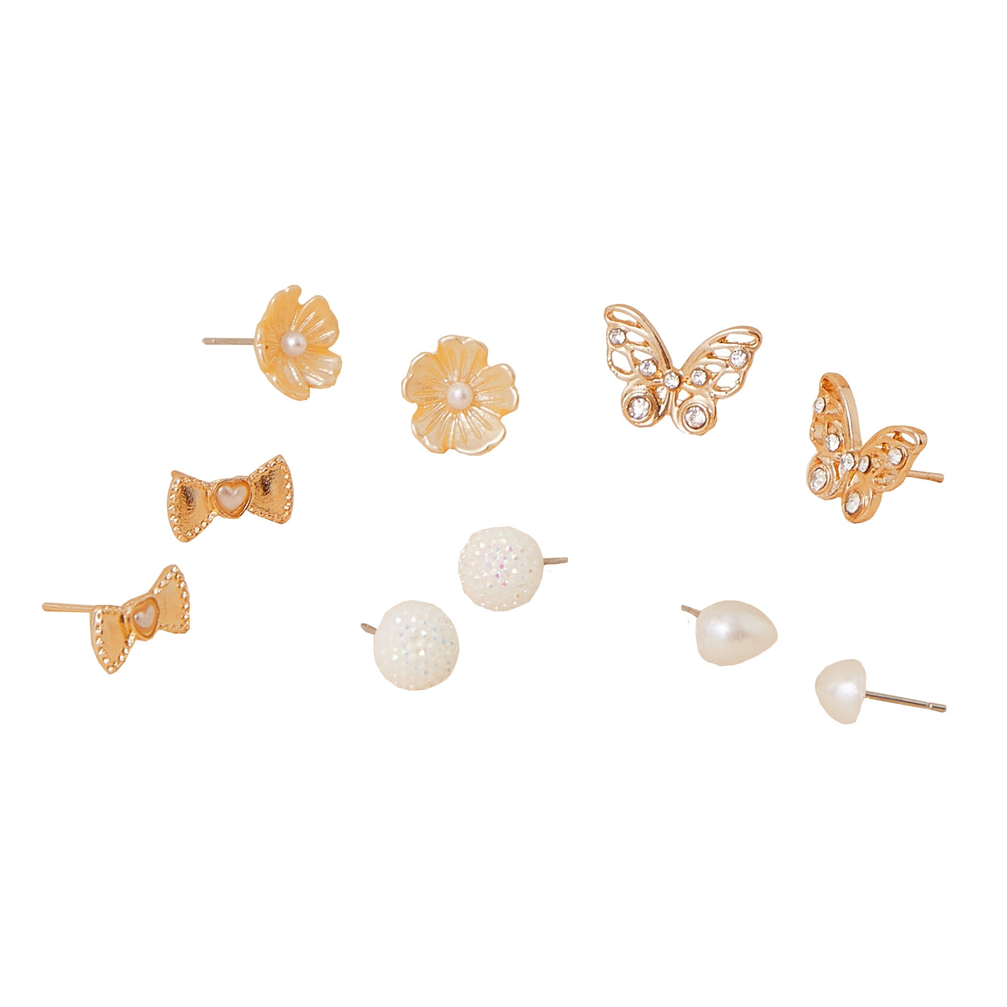 Accessorize London Girl's R 5 X Stud Set