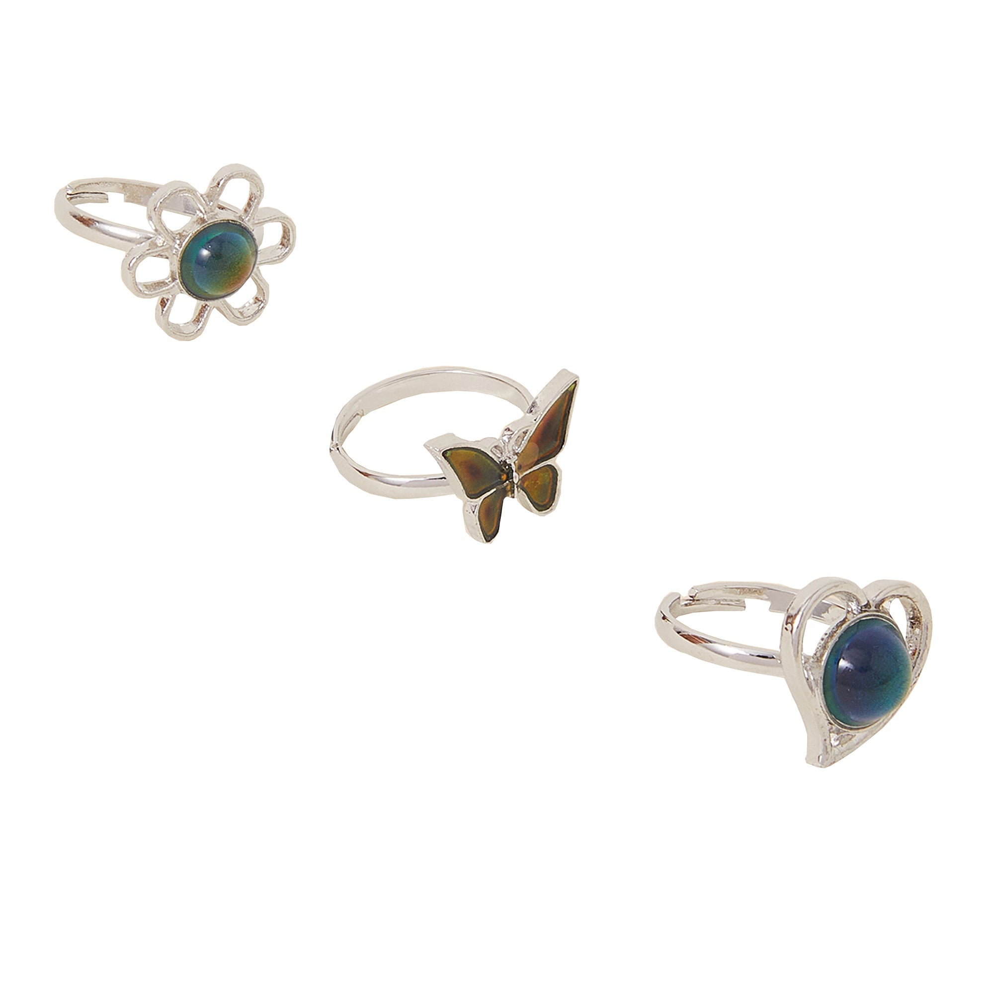 Accessorize London Girl's 3 X Mood Ring