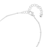 Accessorize London Women's Silver Layered set of 2 Faux Pearl Drop Anklet