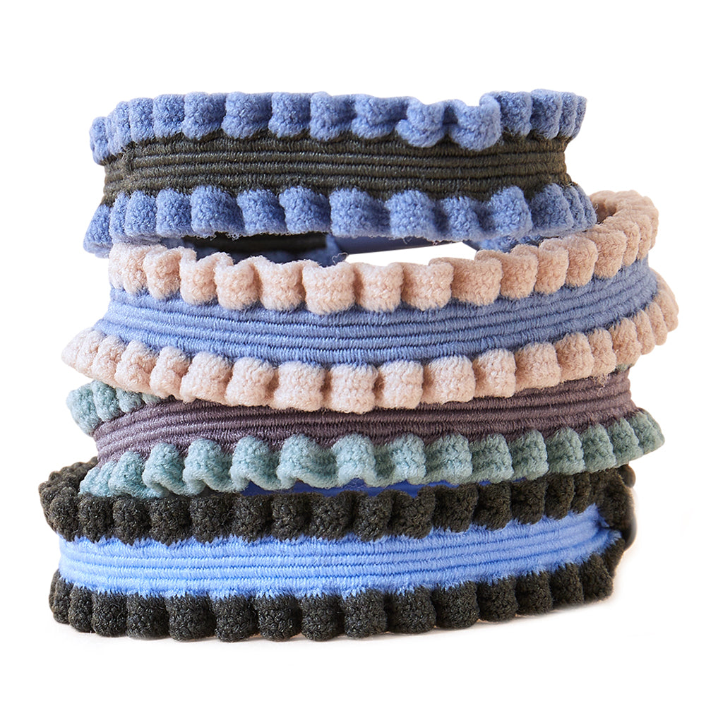 Accessorize London Women's Multi 4 x Wrist Pony
