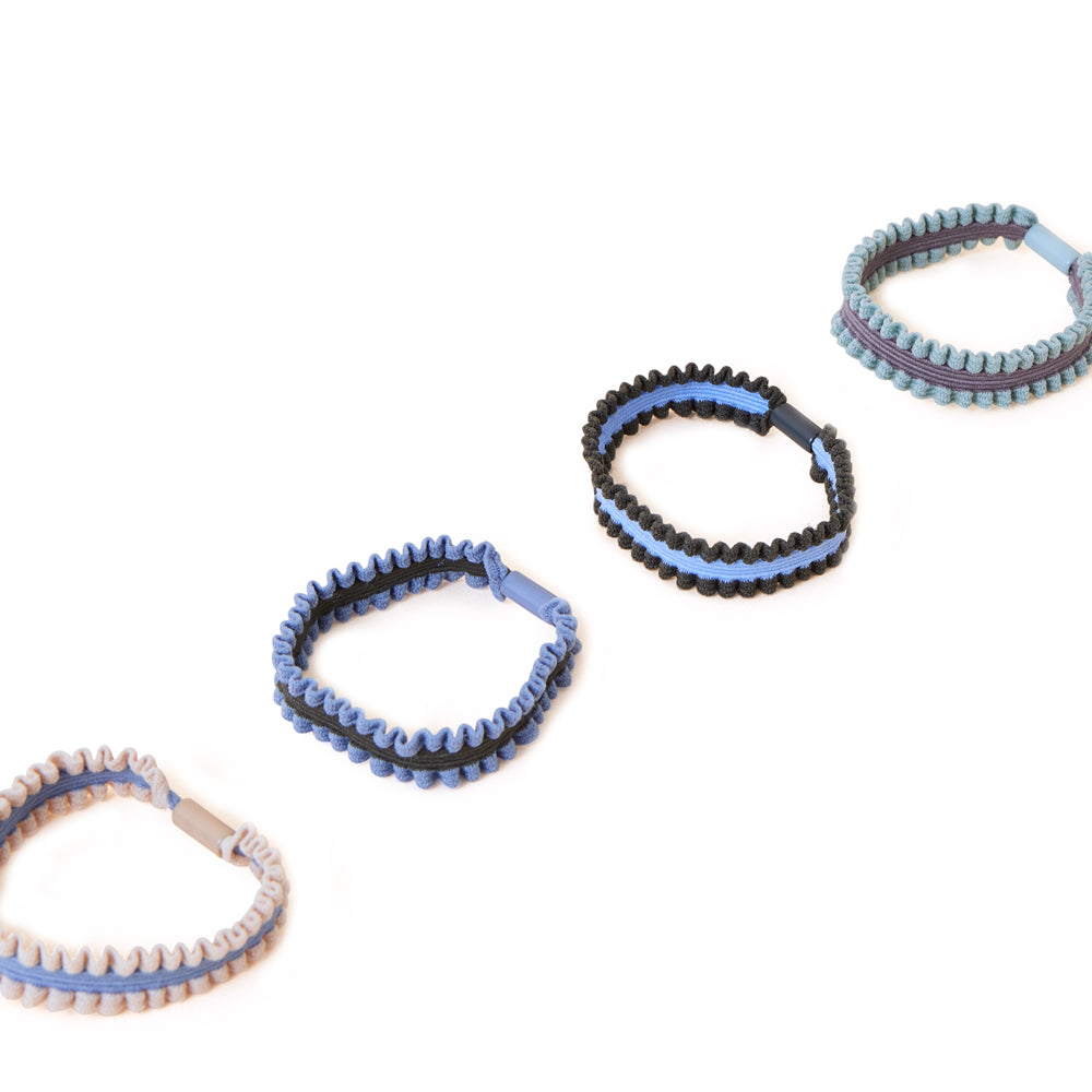 Accessorize London Women's Multi 4 x Wrist Pony