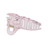 Accessorize London Women's Pink Translucent Hair Claw Clip