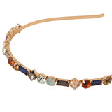 Accessorize London Women's Blue Gemstone Headband