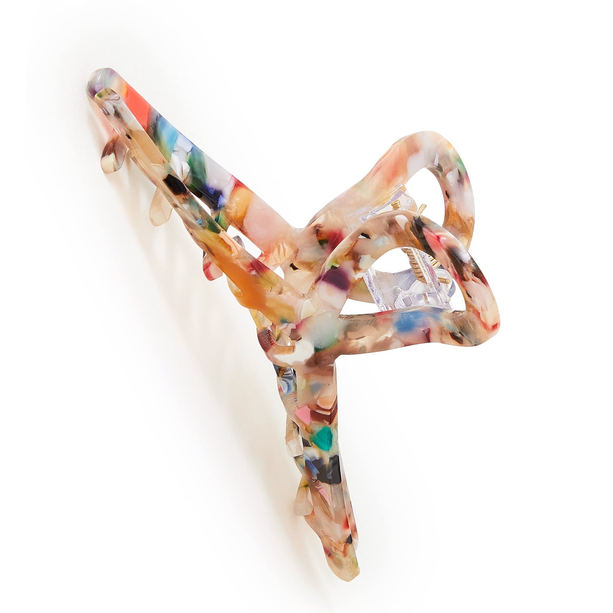 Accessorize London Multi Resin Twist Hair Claw Clip