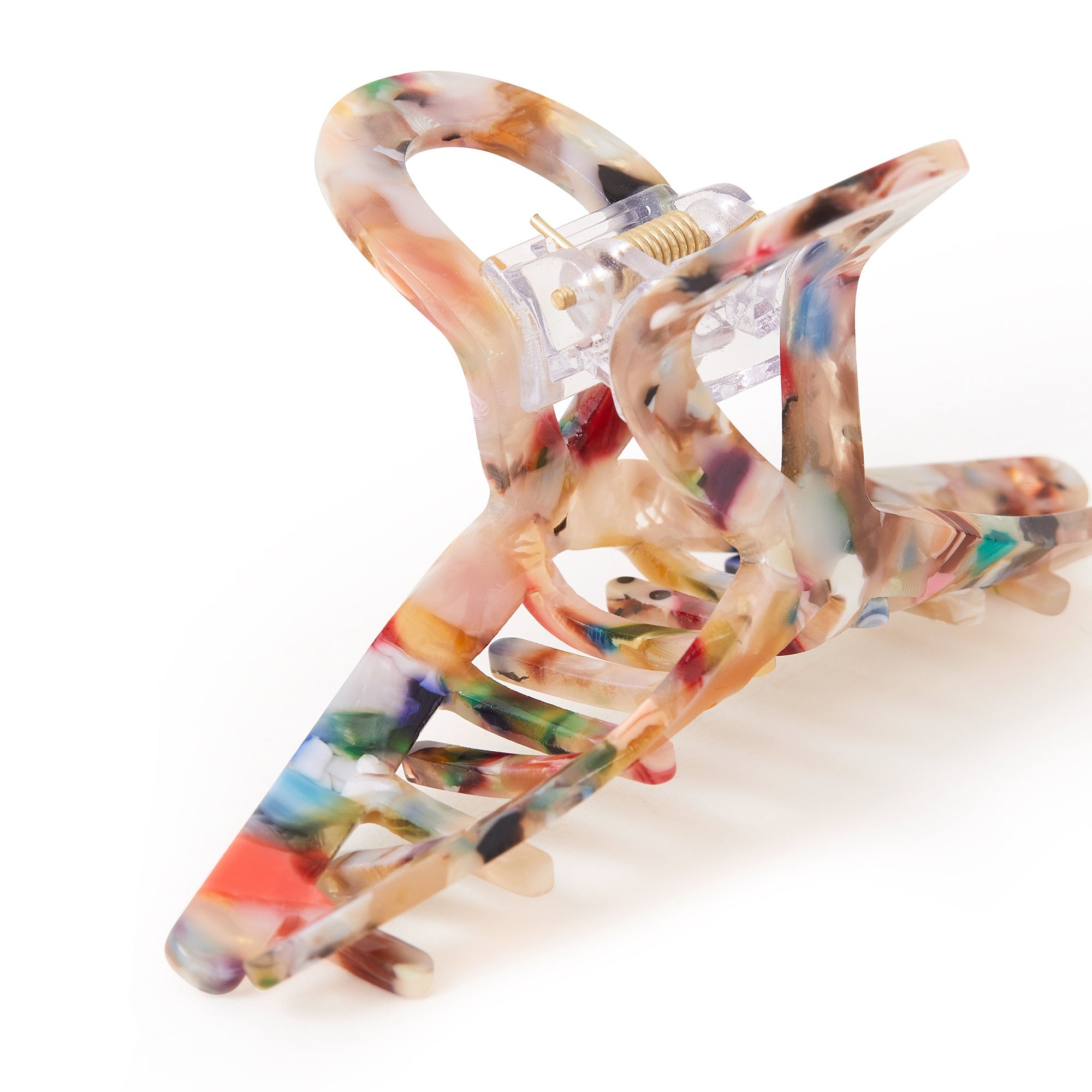 Accessorize London Multi Resin Twist Hair Claw Clip