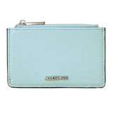 Accessorize London Women's Faux Leather Green Classic Card Holder