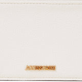 Accessorize London Women's Faux Leather White Classic card holder