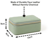Accessorize London Green Mini Jada Jewellery Box