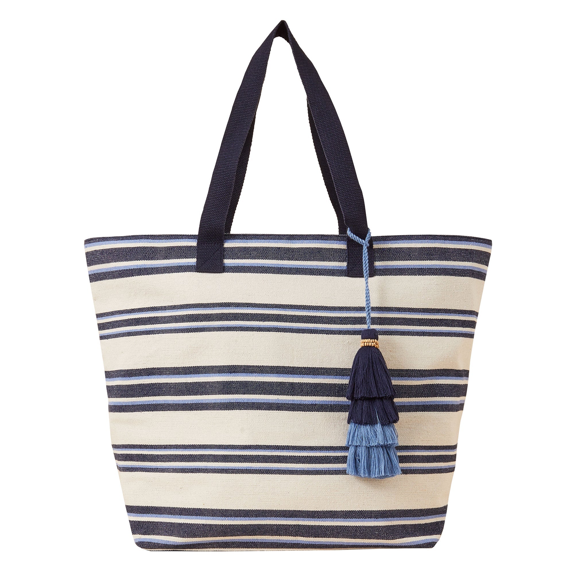 Buy Large Stripe Beach Tote Bag Online - Accessorize India