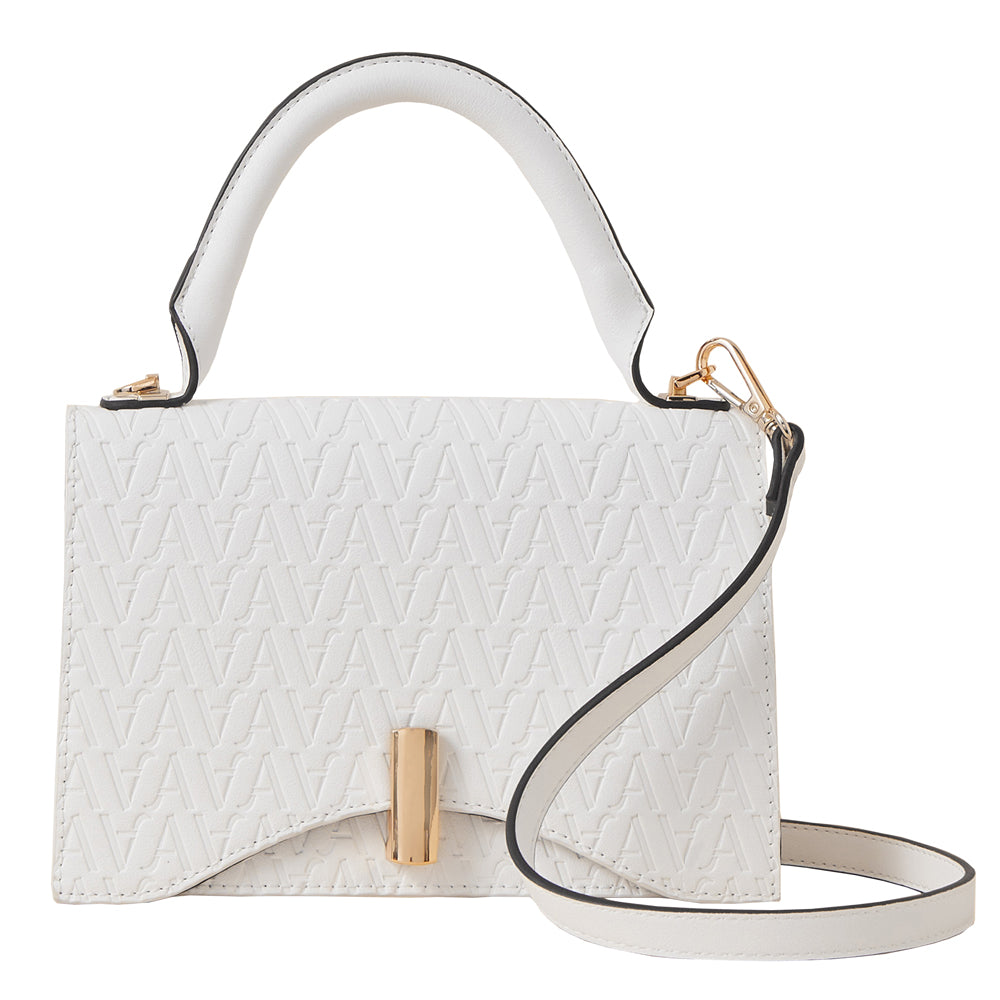 Buy Croco white Handbags for Women by BAGSY MALONE Online | Ajio.com