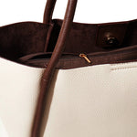 Accessorize London Cream Contrast Piping Shoulder Bag