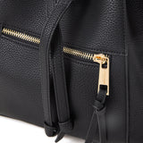 Accessorize London Black Classic Duffle Bag