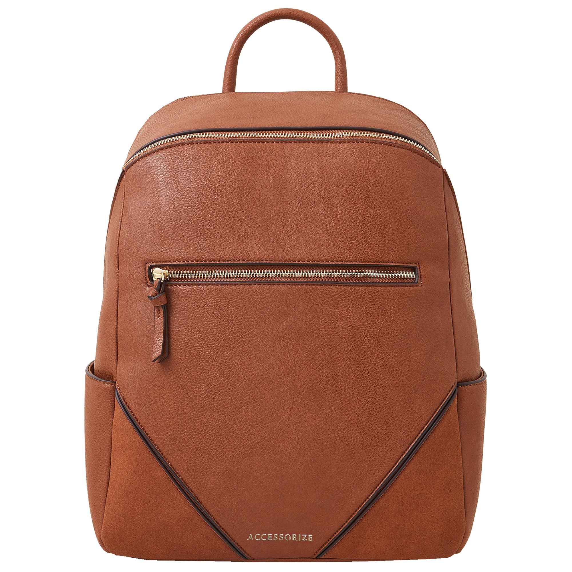 Brown Bear Classic Leather Backpack