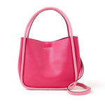 Accessorize London Pink Contrast Piped Handheld Bag