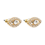 Accessorize London Women's Sparkle Evil Eye Stud Earrings