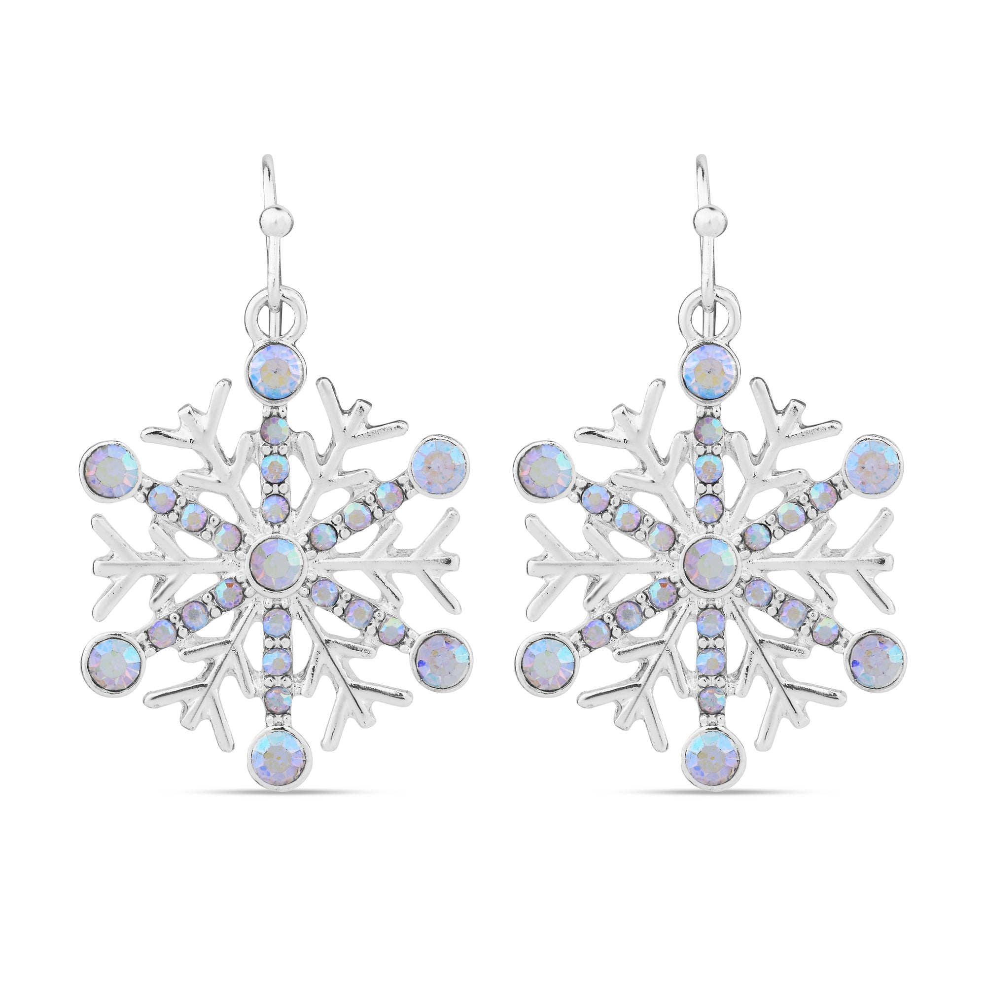 Swarovski crystal clearance snowflake earrings