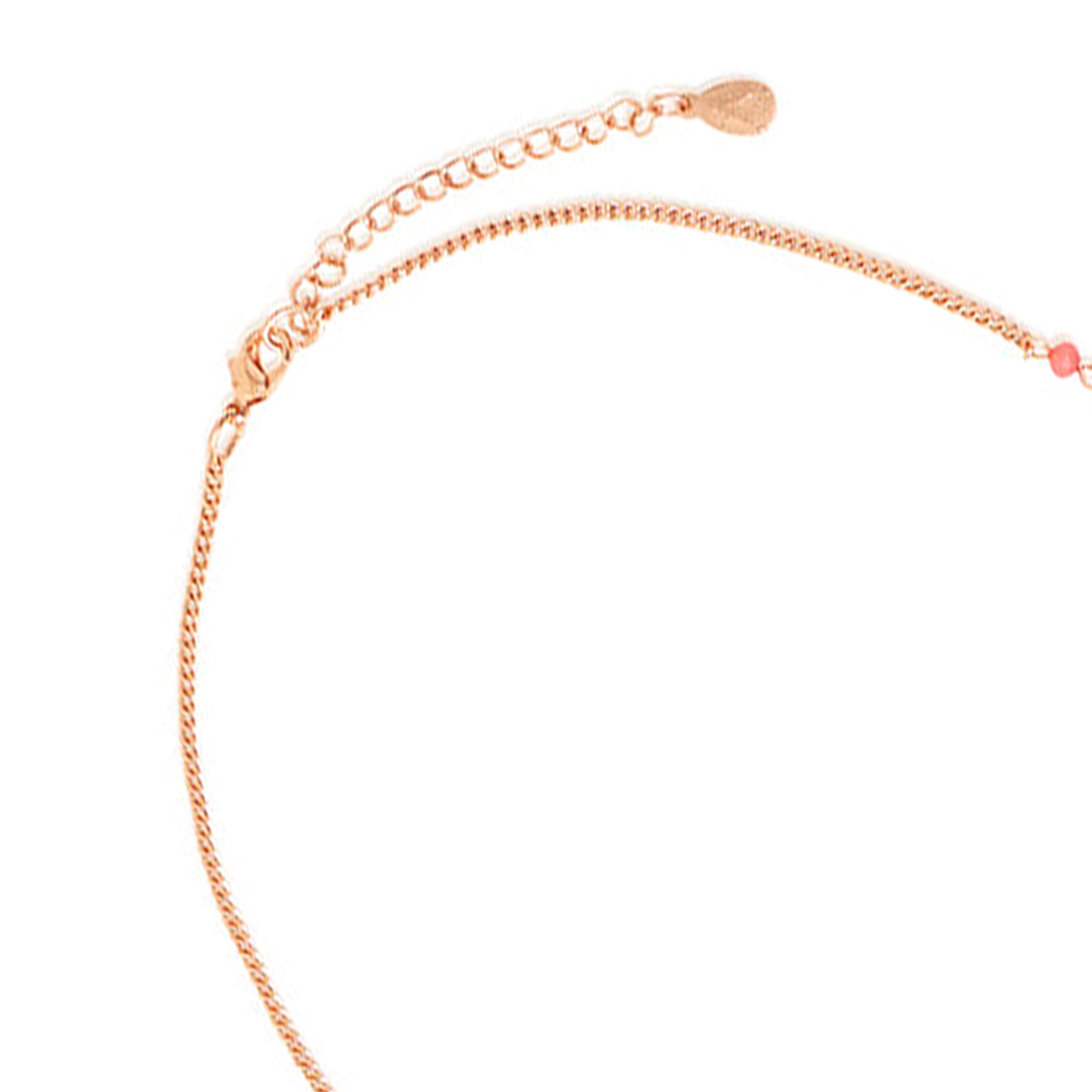 Accessorize London Women's Beaded Leaf Collar Necklace