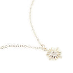 Accessorize London Women's Starburst Pendant Necklace
