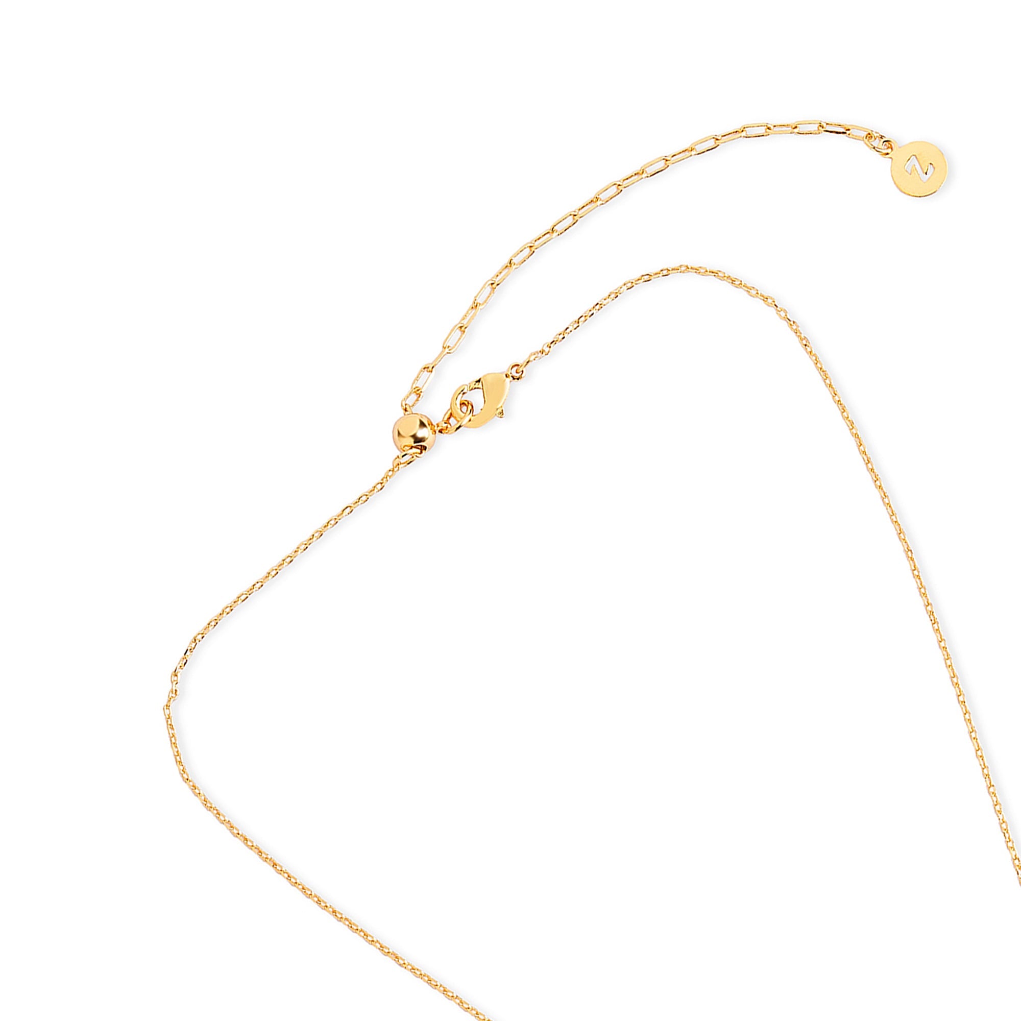 Real Gold Plated Pink Z Rough Cut Shard Hs Nk Rose Quartz Necklace