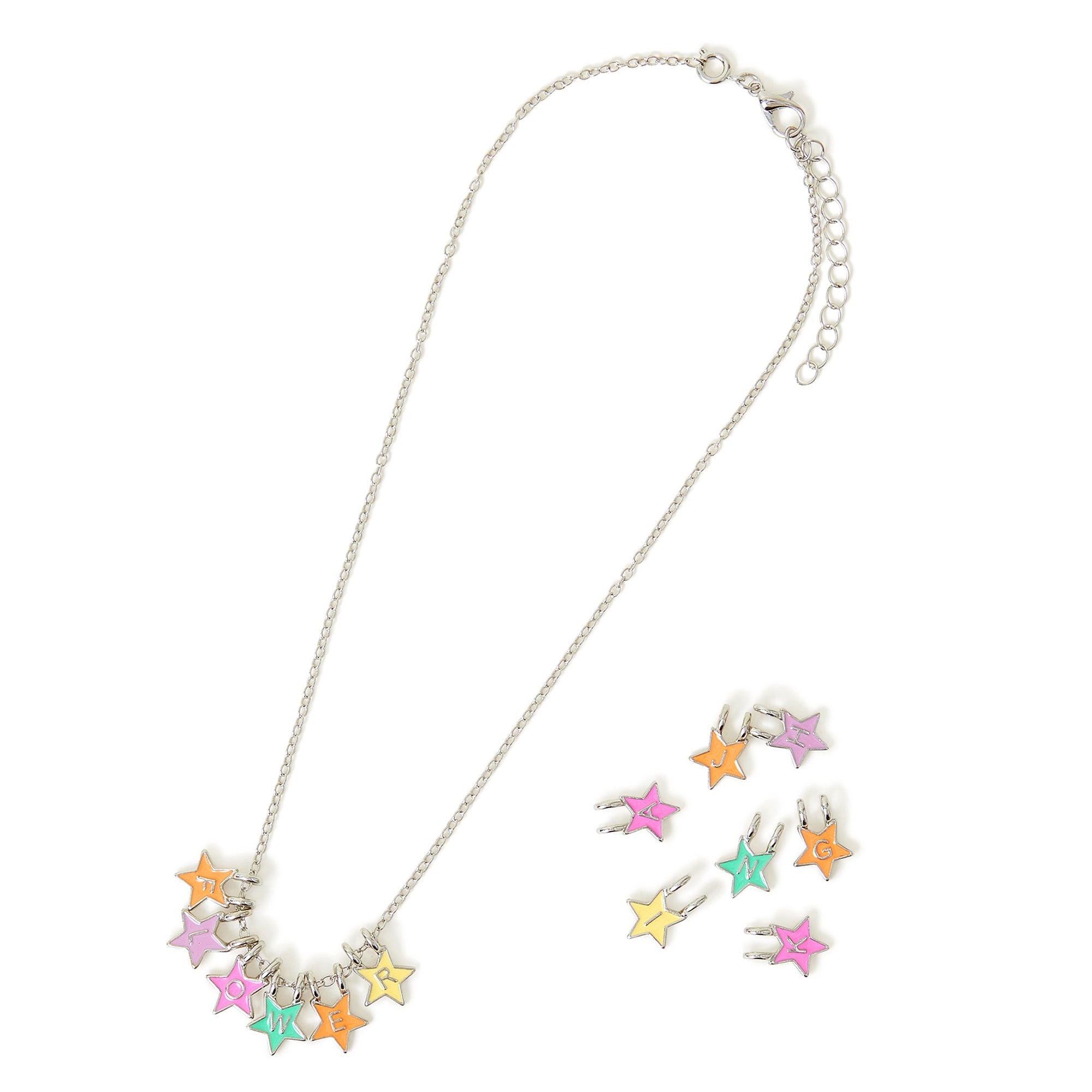 Star Charm Make Your Own Necklace Set