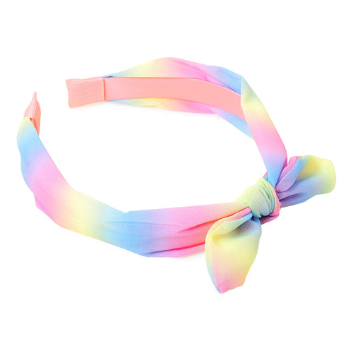 Accessorize London Girl's Ombre Tie Alice Band