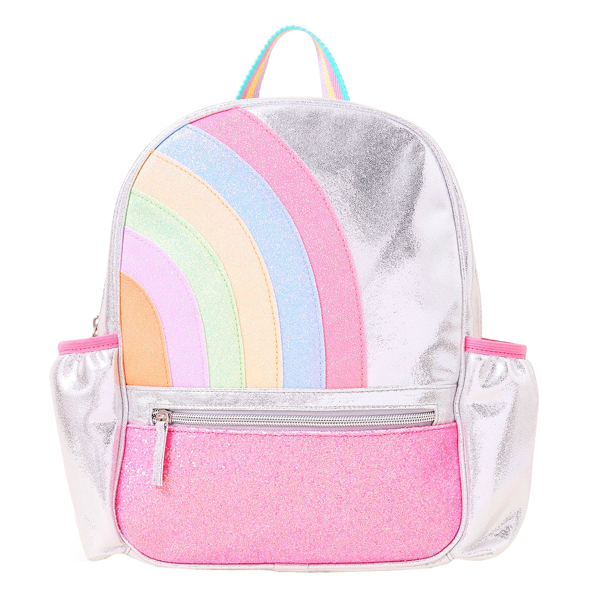 Rainbow Stripe School Backpack