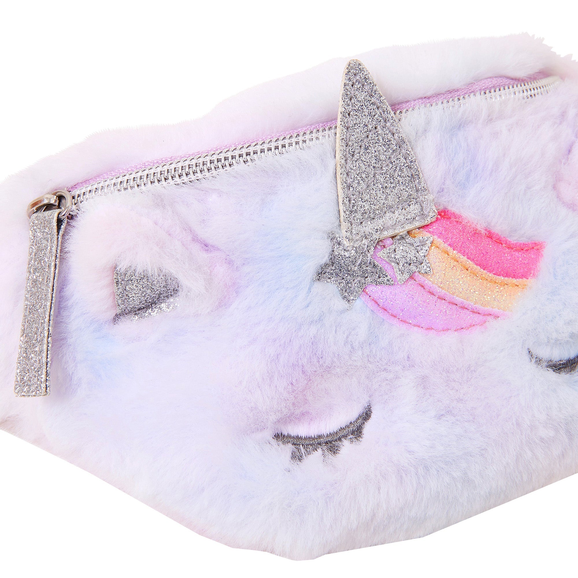 Fluffy Unicorn Belt Bag